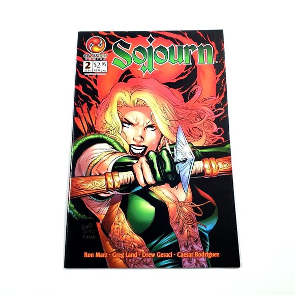 Sojourn 2 Comic Book Collector Sept 2001 Bagged Boarded Modern - Picture 1 of 2